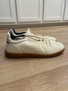 Rothy's Men’s RS01 Sneaker Bone Cream Knit Size 12